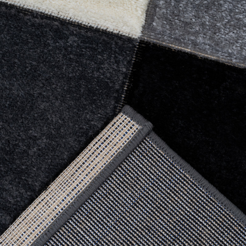 Hizer Geometric Hand Woven Area Rug, Rectangle 120 x 170cm