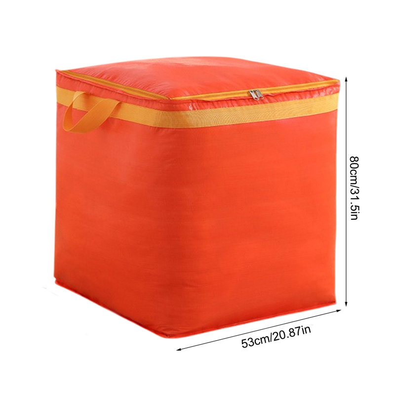  400L Storage Bags Extra Large Moving Packing Bags, Closet Organizers and Storage, Heavy Duty Clothes Storage Bins Containers for Blanket, Comforter, Pillow, Bedding