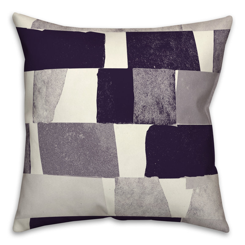 Coussin décoratif intérieur / extérieur, Bleu marine
