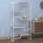 Plateforme blanche / noyer