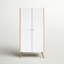 Horta 2 Door Solid + Manufactured Wood Wardrobe-22018469