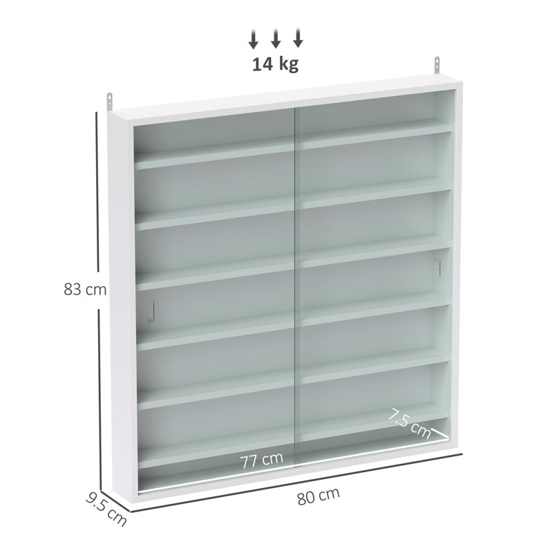 Display Cabinet, White