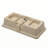 28"X14" White Ceramic Rectangular Undermount Bathroom Sink With Overflow