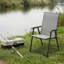 Ensemble de 2 chaises d'extérieur portatives empilables pour terrasse-130634719