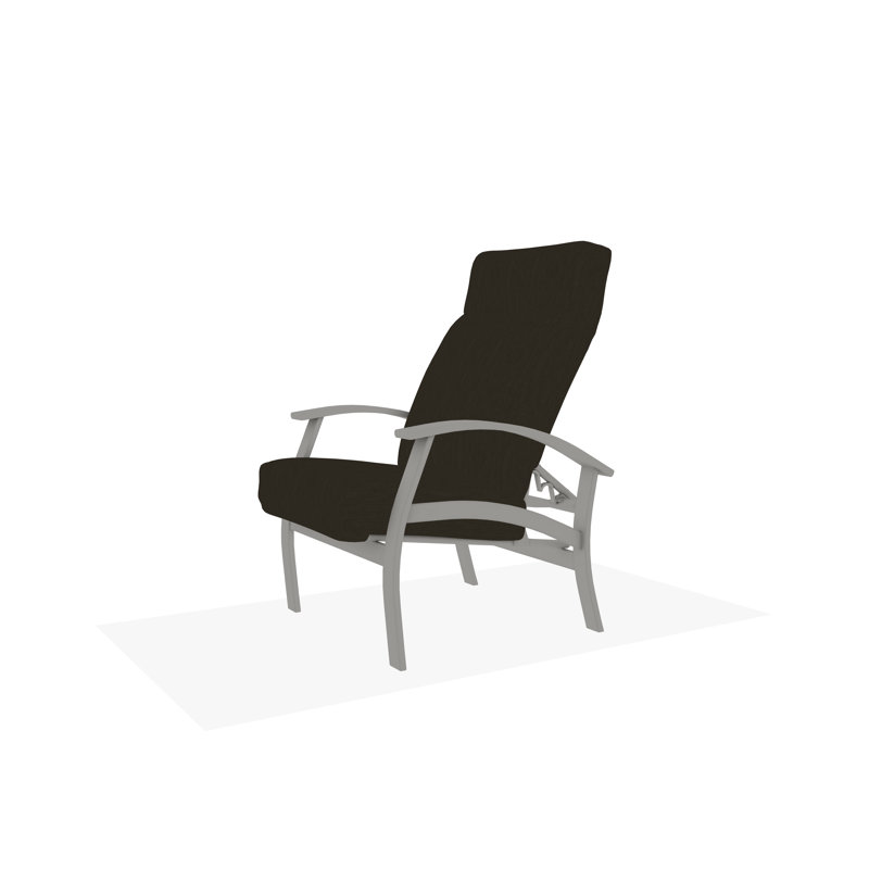 Belle Isle Outdoor Lounge Chair, Huskie, Snow