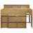 Loft Bed With Desk, Led And Multiple Shelves-1154905499