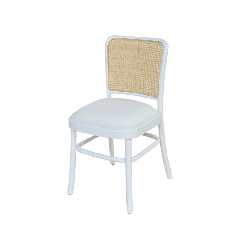 Legaspi encadré en bois François, Blanc