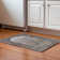 Tapis taupe Cerrito lavable à la machine de qualité supérieure
