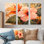 Hibiscus et Heliconia à Hawaï II - ensemble de reproductions d'art mural Hibiscus