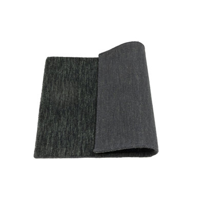 Greilickville Hand Loomed Gabbeh Rug, 100% Wool, Solid Color, Fade & Stain Resistant, Durable, All Sizes, India-Made.