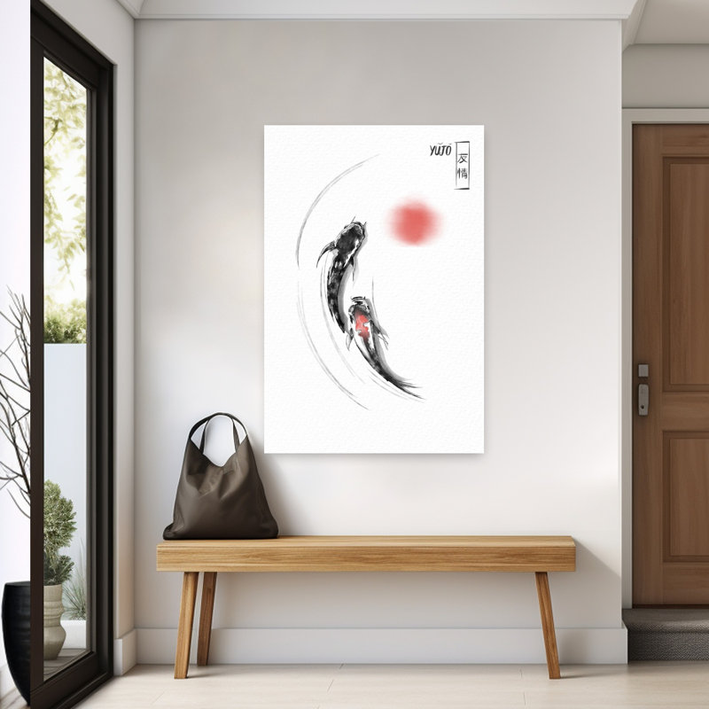 Art contemporain, art pacifique rétro rétro, H 60 po x l 40 po