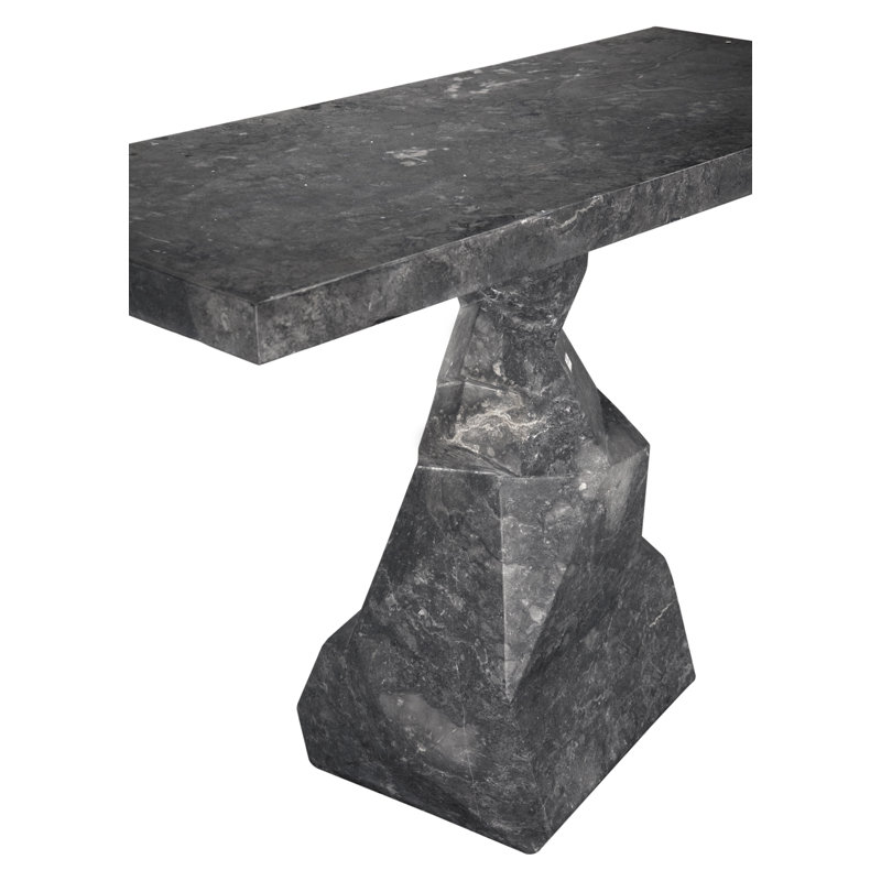 Tilden Console, Marble, Black