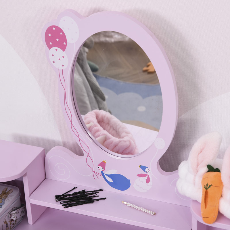 Kids Vanity Set with Mirror