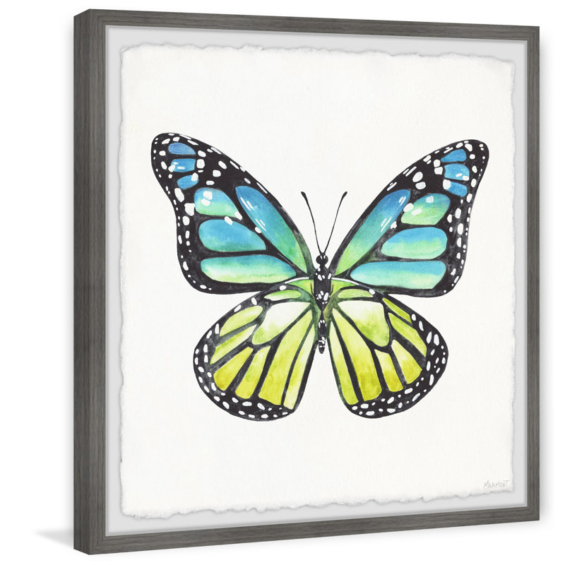 Pastel Wings - Single Picture Frame Painting, 81cm H x 81cm W x 3.81cm D