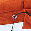 Canapé inclinable de luxe en tissu-129598779