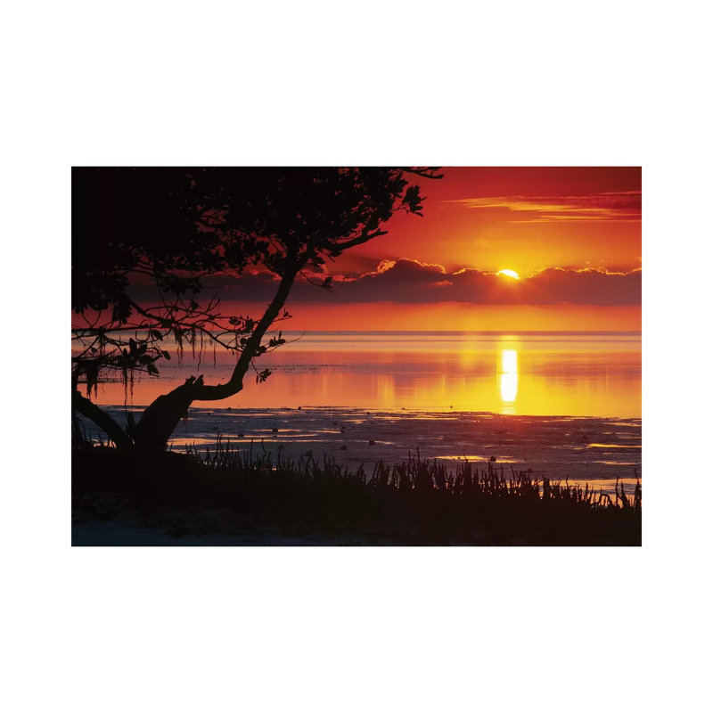 Sunset Over Anne's Beach, Florida by Tim Fitzharris - Wrapped Canvas Print, 30.48 cm H x 45.72 cm W