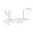 Naidaly Metal Height -Adjustable Ceiling Mounted Rack-1732357088-1732357089