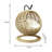 Hanging Rattan Cat Bed – Spherical Woven Nest with Soft Cushion, Cat Hammock for Indoor Cats