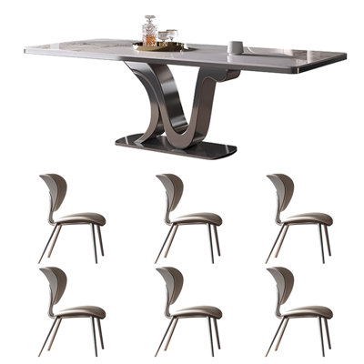 Table et chaise de luxe domestique