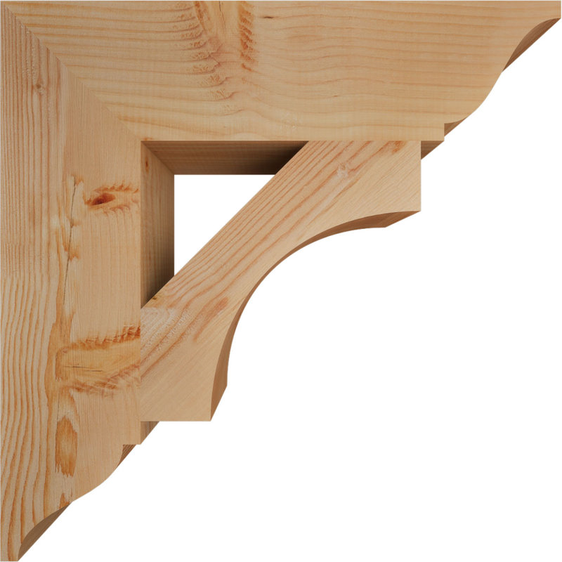 Support traditionnel Westlake, Lisse, H 24 po x l 5,5 po x P 24 po, Douglas