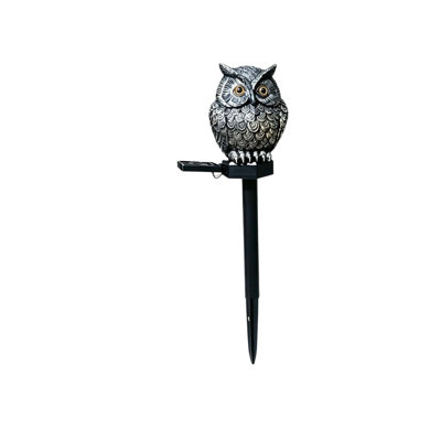 Ground stake light Solar-powered Owl Garden Light