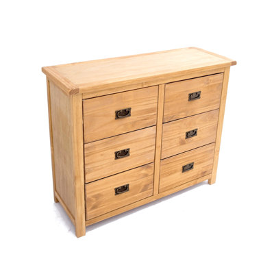 Nagle 6 Drawer 110cm W Double Dresser
