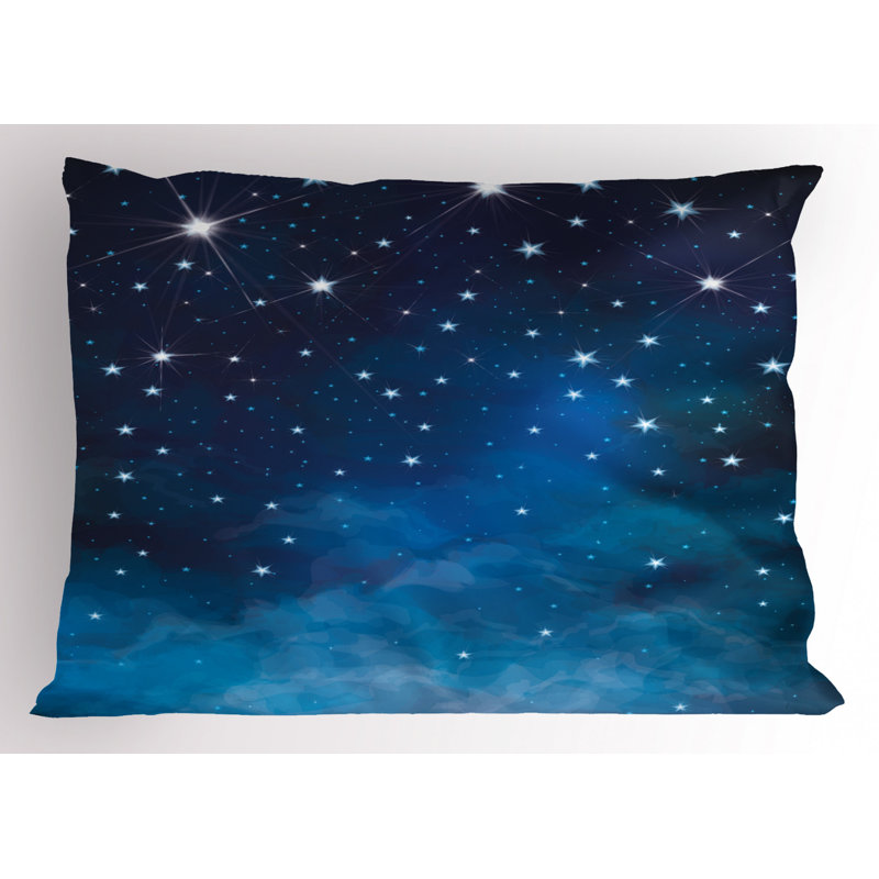 Star Polyester Sham Set, King