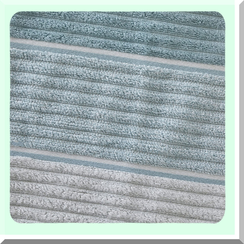 Aqua Luxe Planet Ombre Hand Towel Duo