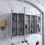 Miroir d'armoire à pharmacie mural l 5 po x H 26 po Maddex