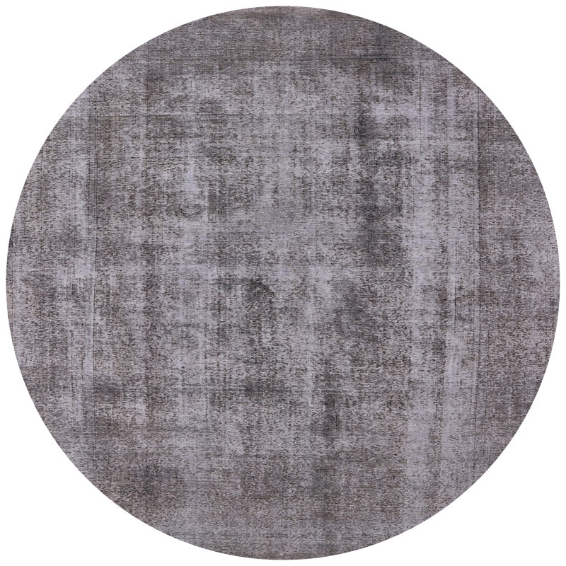 Evadne Abstract Indoor Rug, Round 8'
