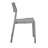 Outdoor Patio Dining Chairs Set Of 4, Stackable Plastic/Resin Side Chair For Indoor Outdoor, 4 Pieces Bistro Chairs For Balcony, Garden, Backyard-1392571312