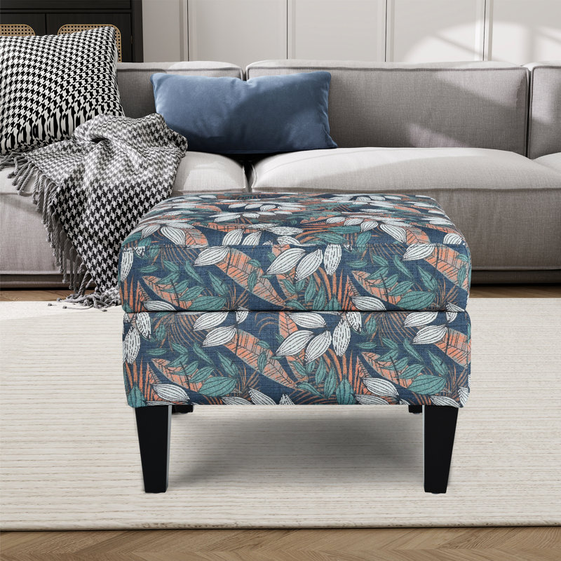 Rectangular Storage Upholstered Ottoman