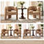 Fauteuil d'appoint demi-tonneau 33 po