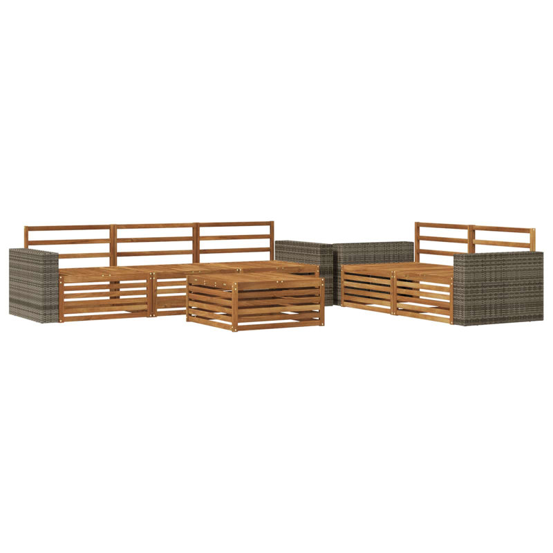  Outdoor Sofa Set 6 pcs