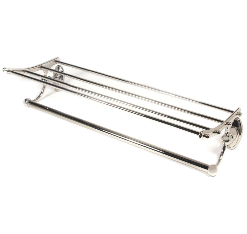 Tablette murale Classic Traditional, Nickel poli