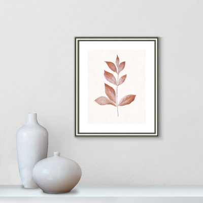 Wilfrid Red Leaf I - reproduction d'art