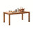 Patio Rectangular Wooden Dining Table