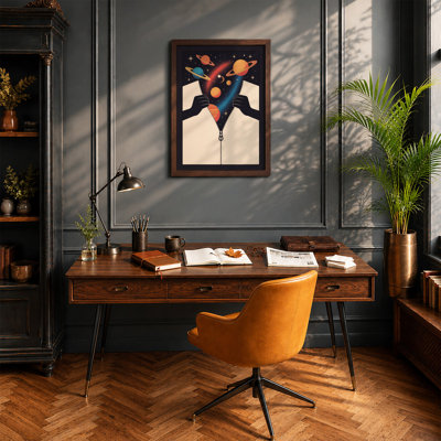 Unzipping the Universe Modern - Framed Print