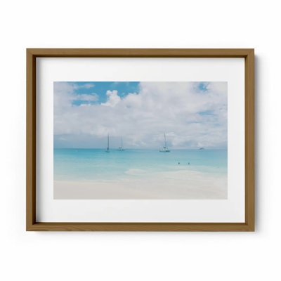 On Memories Shore Framed Photographic Print