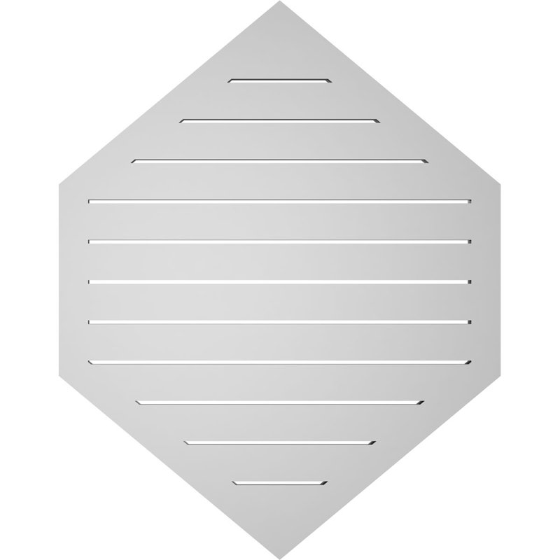 Pente verticale verticale en uréthane Signature, H 1,5 po x l 30 po x L 38 po