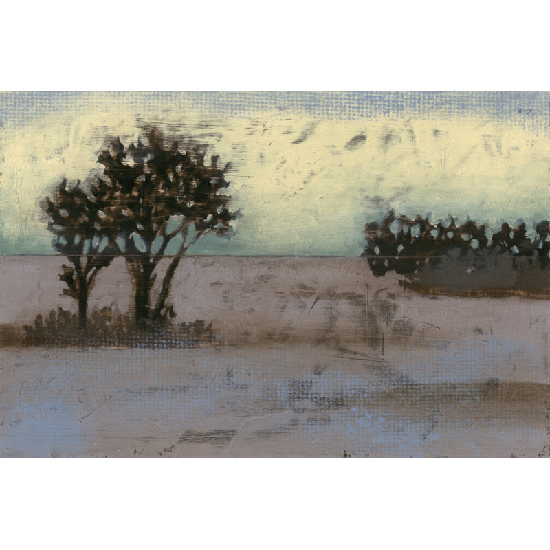 Rustic Meadow I by Jennifer Goldberger - Wrapped Canvas Art Prints, 30cm H x 46cm W x 3.8cm D