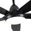Ventilateur de plafond d'intérieur moderne standard à 5 pales 48 po / 56 po DEL avec télécommande et ensemble d'éclairage inclus-1689688706-1689688710