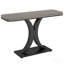 Console compacte, table de vestibule de style industriel moderne, table de canapé robuste