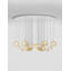 Oto Suspension Cha Smoky Striped Satin Nickel G9 Ul-1358712203-1358712202
