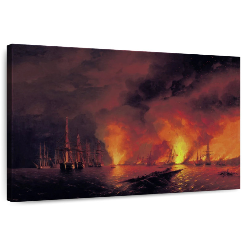 Keiri The Battle Of Sinop, 8" H x 12" W