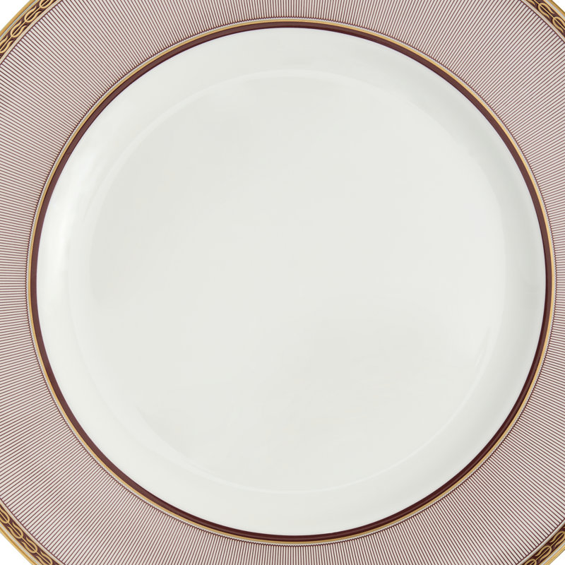 Red Splendour Bone China Dinner Plate