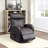 Ricardo Brown Synthetic Leather Power Motion Recliner W/Lift-291655439
