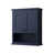 Bleu foncé / noir mat