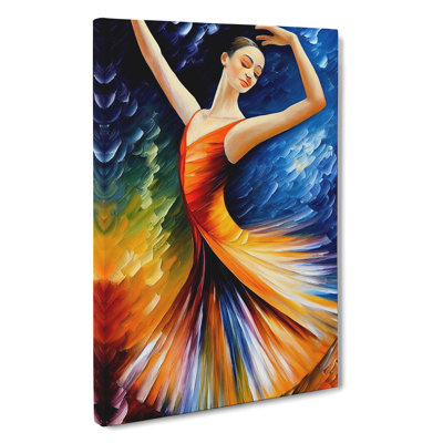 Ballerina Dancer No.1 - Wrapped Canvas