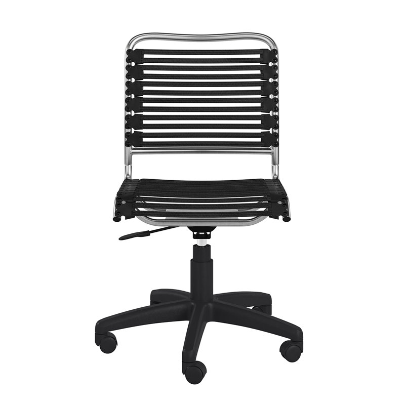 Chaise de bureau Warszawa, Noir, noir, noir, noir, Silver